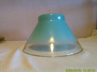 10-Inch Aqua and Clear Glass Serving Bowl — photo 2