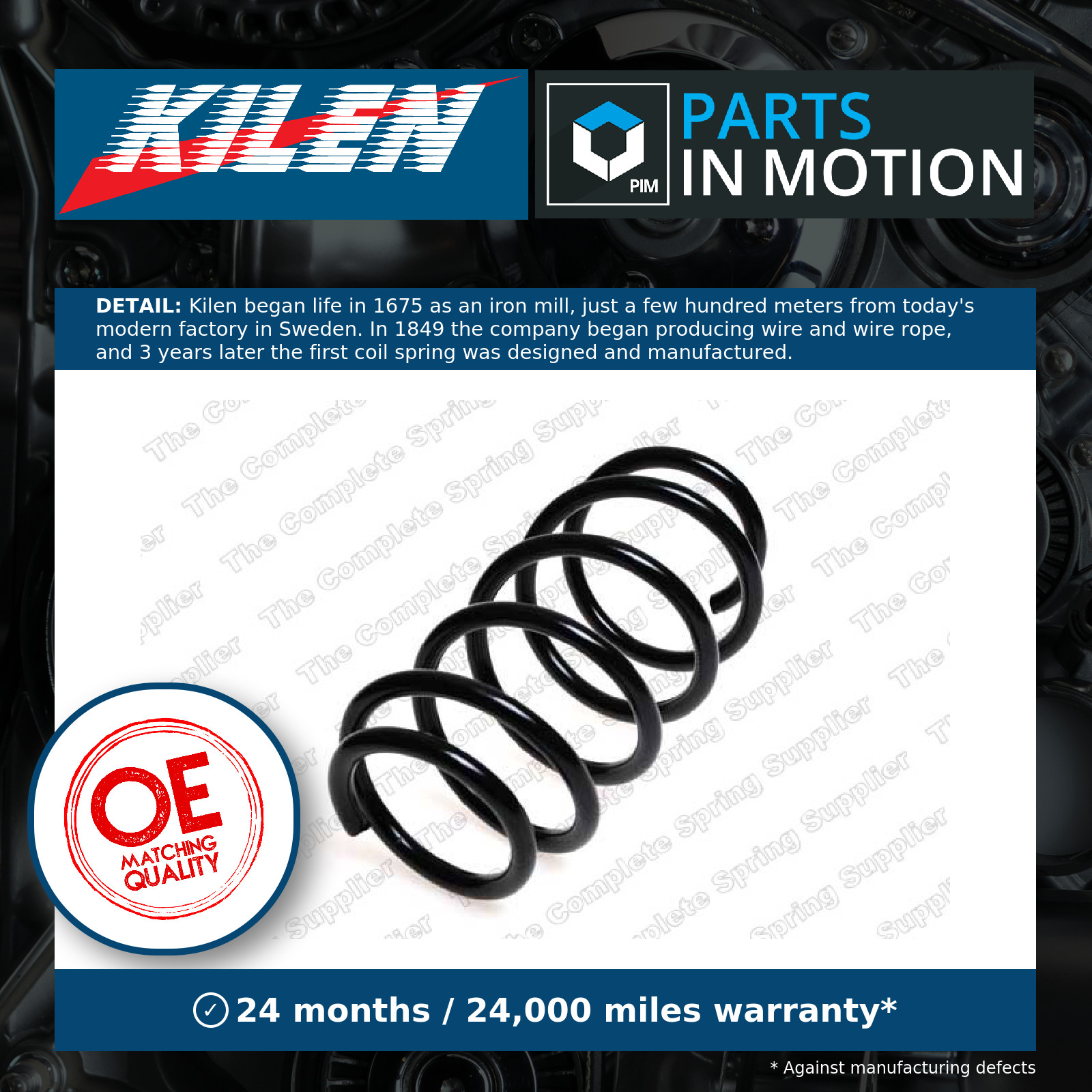 Suspension spring Front Axle Coil Spring 4063517 LESJÖFORS for OPEL MERIVA B MPV - Image 10