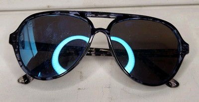 Blenders Skyway Hurricane Breeze Crystal Blue Tortoise / Polarized Blue Mirrored