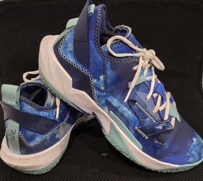 Air Jordan Men's Why Not Zer0.4 ''Trust & Loyalty'' Snakers Size 10.5 Royal...
