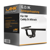 für VW Caddy IV Alltrack 05.2015-09.2020 G.D.W. AnhäNgerkupplung Starr NEU