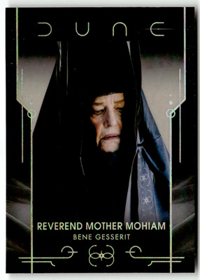 Topps Dune Chrome 2024 No. 33 Reverend Mother Mohiam Bene Gesserit Silver