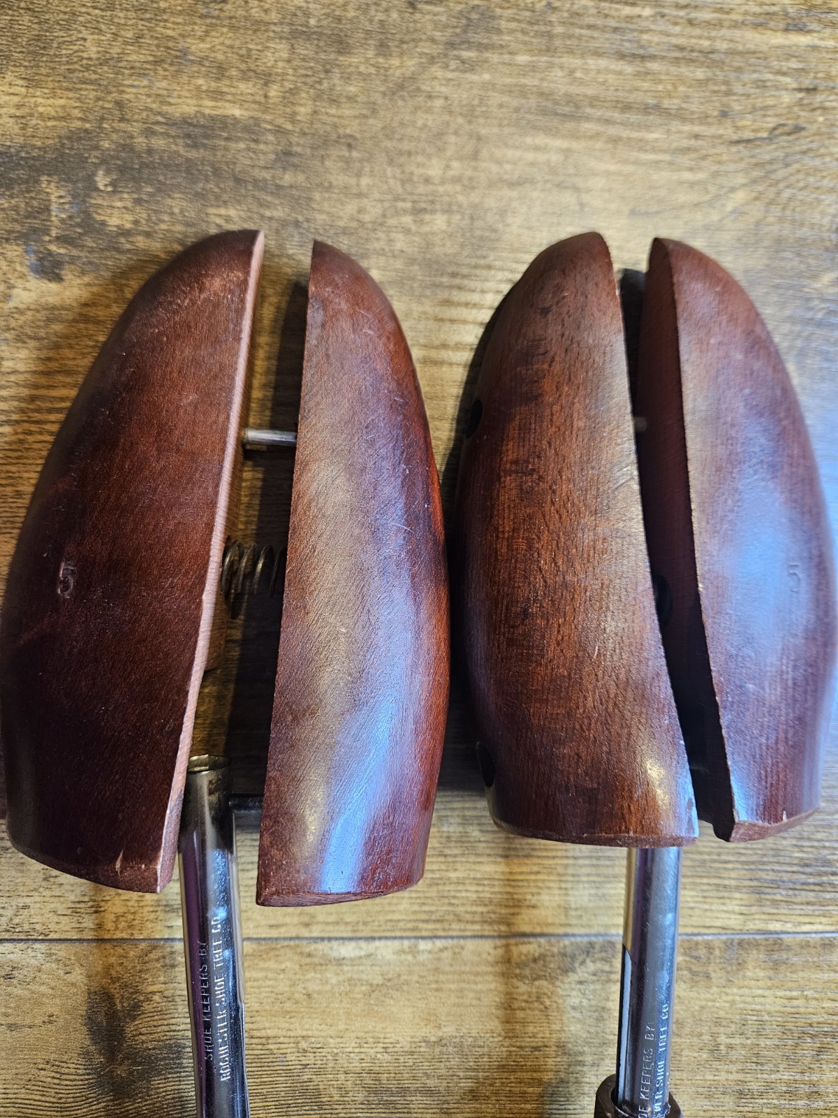 Vintage Shoe Keeper Travel Tree Shoe Tree By Rochester Shoe Co For Florsheim