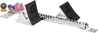 Track and Field Starting Blocks Adjustable Blocks for Sprinting Polished 8 Inch