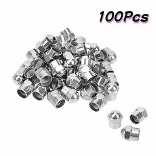 100pcs Car Wheel Tire Valve Stem Cap Universal Plastic Airtight Cover Tire Acces