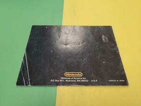 Urban Champion - Nintendo NES Manual Instruction Booklet