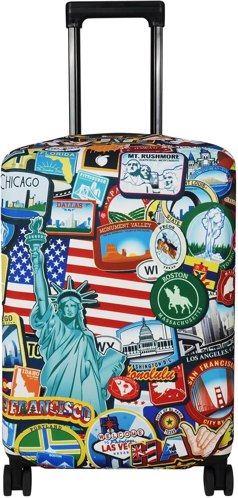 Cover Suitcase Protector Fits 31-32 Inch Case Sta...
