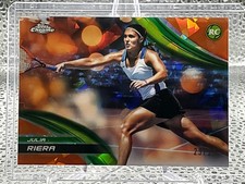 Julia Riera (RC) 2025 Topps Chrome Sapphire Tennis Orange Sapphire 23/25 #139