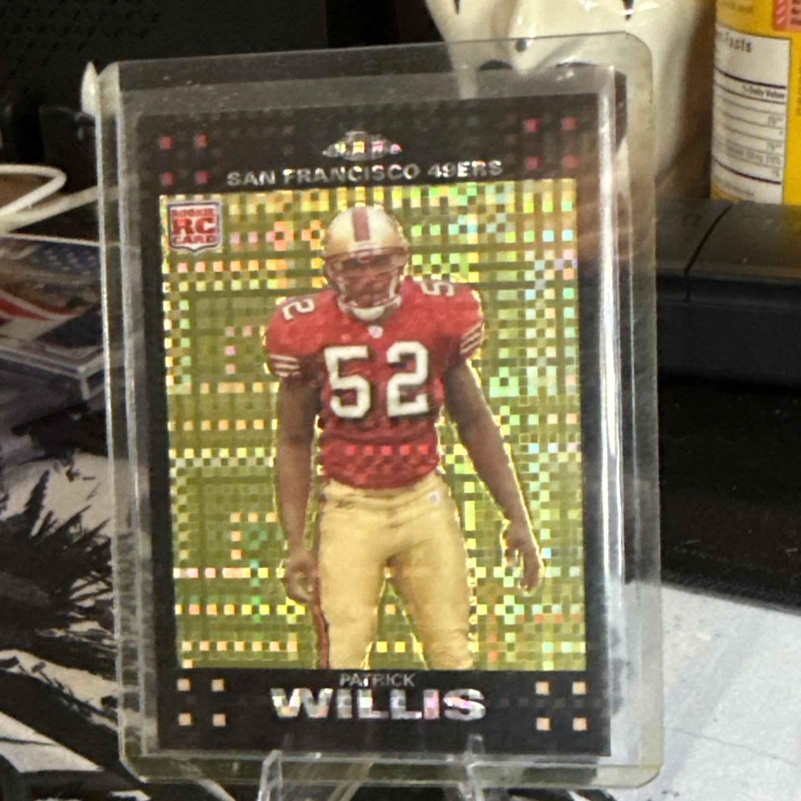 Patrick Willis 2007 Topps Chrome X-fractor Xfractor RC