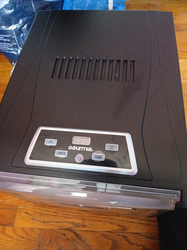 Gourmia 600W dehydrator oven GFD1650 Digital Food Dehydrator 6 Trays