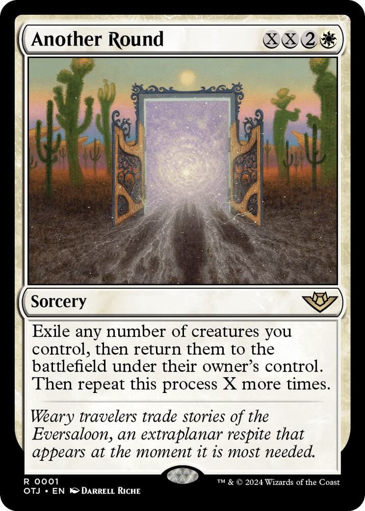 Another Round 1 Rare Magic: The Gathering Outlaws of Thunder Junction NM