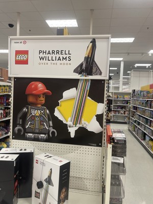 Rare! Pharrell Williams 3FT Over The Moon Display -target- 2024 LEGO#10391