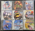 Preowned Untested Sega Dreamcast Game Lot, Sonic, Spawn, PSO etc.