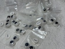 Bountiful Baby New Old Stock Eyes Pair 18mm 20mm 22mm Flat POLYMER Reborn Doll