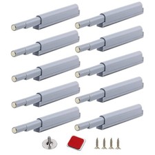 Push to Open Door Catches Magnetic Latch Open and Close The Door a Single Push