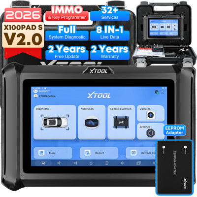 XTOOL X100 PAD S V2.0 IMMO Key Programming Full System Scanner Diagnostic Tool