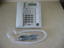Panasonic KX-T7737 - Speakerphone - with Talking Caller ID - White