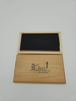 Dans Arkansas Surgical Black Sharpening Stone Ultra Fine 6x3x.5