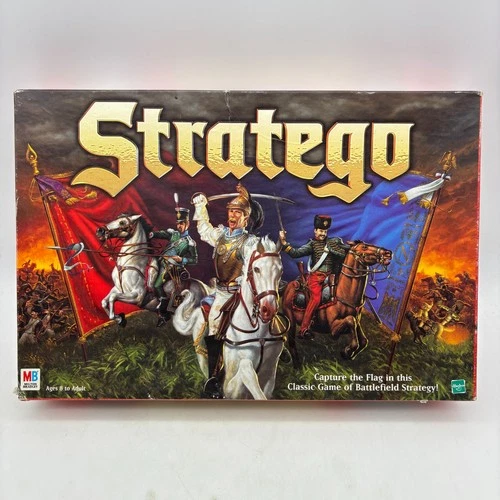 VINTAGE Stratego COMPLETE Milton Bradley 1999 Strategy War Spy Classic Battle