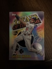 2026 Topps Titans of the Game #TOG-15 James Wood Washington Nationals Insert