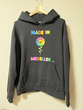 J Balvin x Takashi Murakami Flower Hoodie Large Made in USA JAPAN