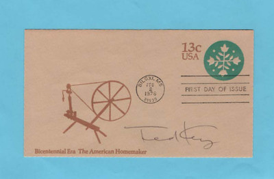 Ted Key American Cartoonist Creator of ''Hazel'' SIGNED American Homemaker FDC 76