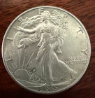 1945  Walking Liberty Silver Half Dollar