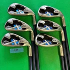 Callaway X-22 X22 Iron Set 6pcs 5-Pw Flex Regular 60i Graphite Shaft