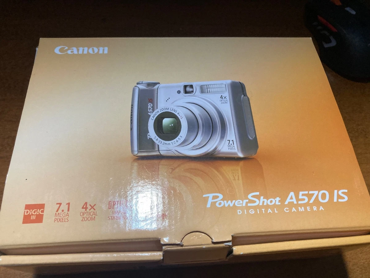 Canon PowerShot A570 IS Digital Cameras for Sale | Shop New & Used
