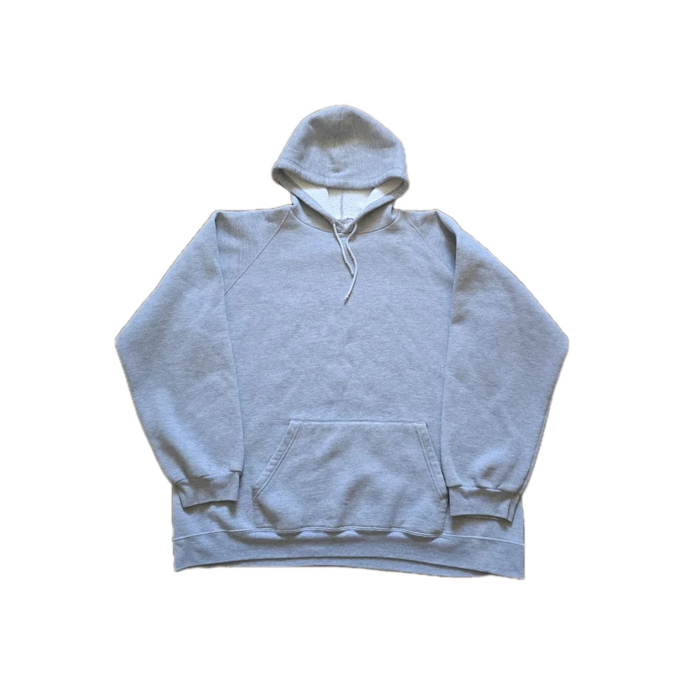 Vintage Foot Locker Hoodie Distressed Y2K Mens Size 3XL Blank 90s Streetwear - Image 2 of 4