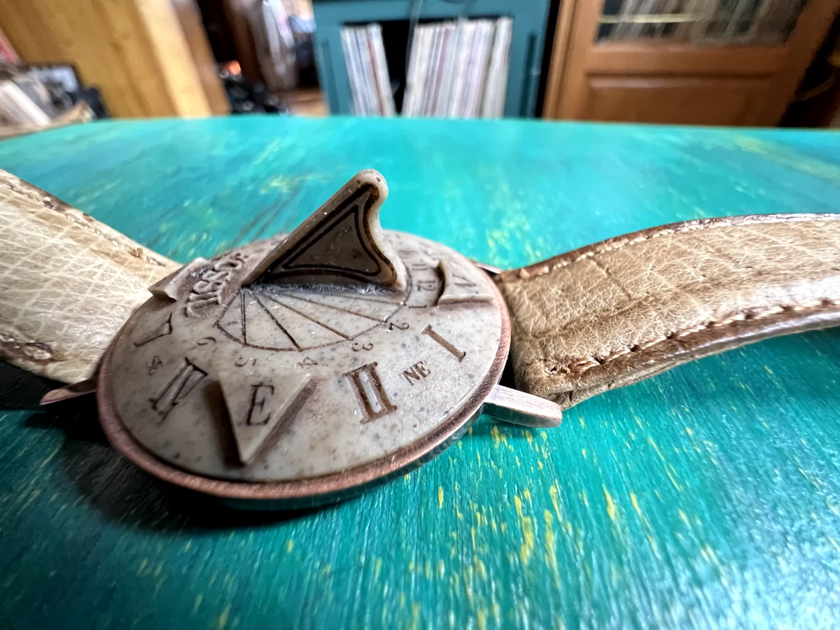 Fossil Sundial Watch Vintage Wristwatch eBay