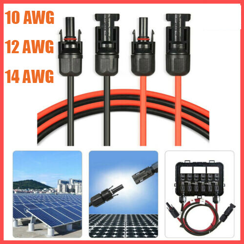 Solarkabel Verlängerung 4mm² Photovoltaik Kabel Solar Stecker Verlängerungskabel - Bild 2 von 36