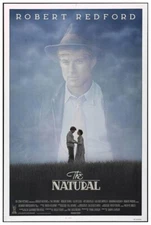 The Natural 1984 v1 - Vintage Sports Classic Movie Poster