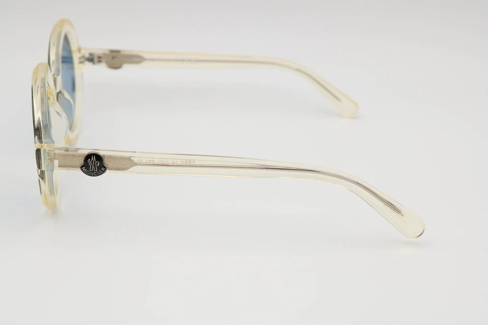 Gafas de sol Moncler Orbit beige/azul redondas Ml0261S 57V 50-26-140 Foto 3 de 4