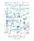 Historic Ellicottville New York Growth Map