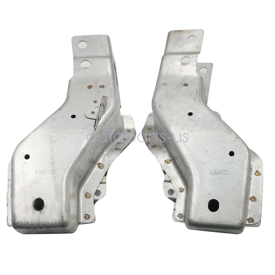 Juego de 2 soportes de radiador superior derecho y derecho para Chevrolet Malibu 2013-2015 Foto 2 de 4