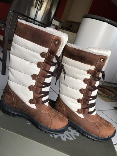 MT. HAYES TALL WATERPROOF BOOTS BROWN 