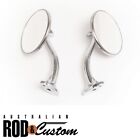 <!--F#f_0-->Rear Vision Mirror 4 Inch Swan Neck Peep Mirrors Pair Suit Hot Rod Ford 1932-34<!--F/-->