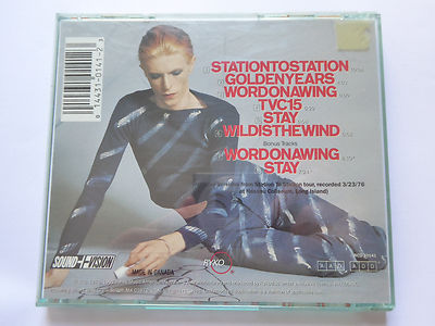 DAVID BOWIE STATION TO STATION RYKO DISC BONUS TRACKS 1993 | eBay