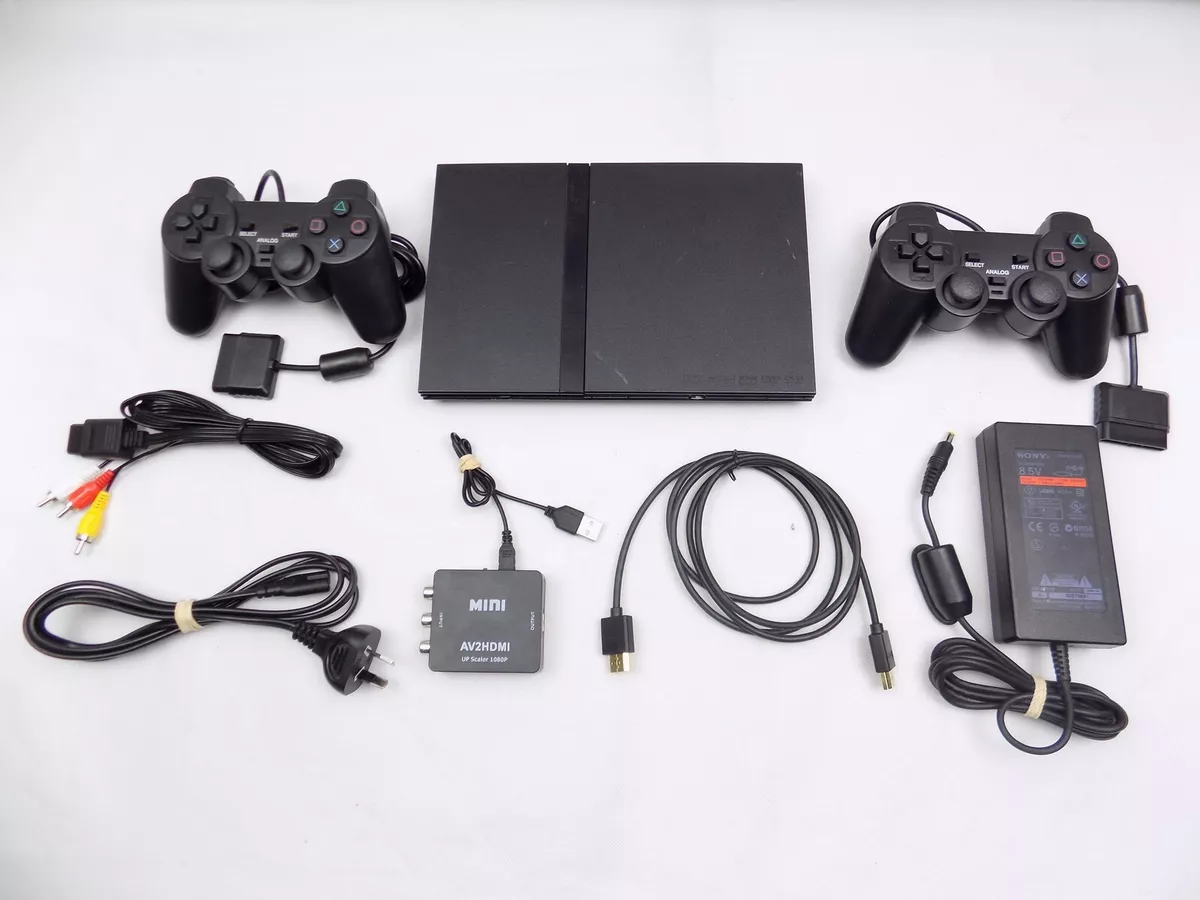 Sony PlayStation 2 Slim Console Black