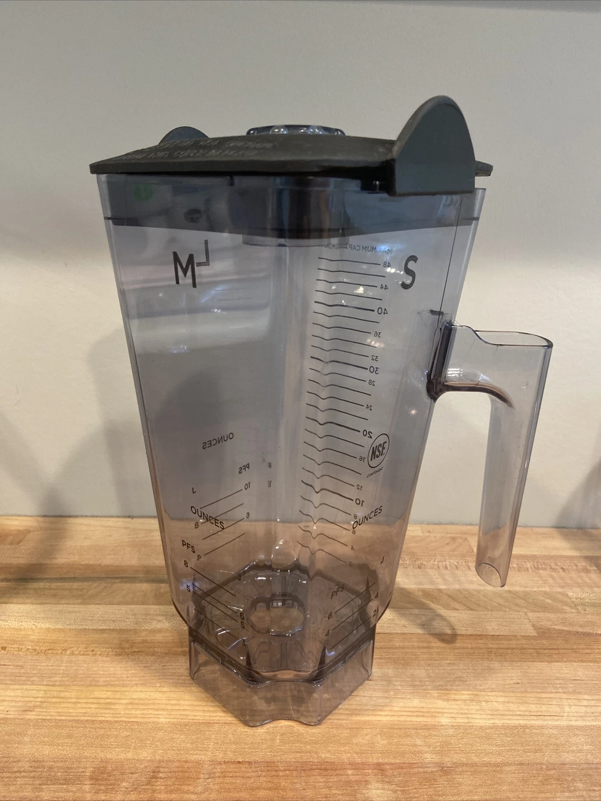 New Vitamix Blender Container Accessory Plastic Durable Classic 48 Oz #Vm0136
