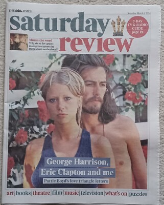 Pattie Boyd Times Saturday Review – March 2024 UK
