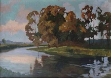 Romantic Autumn Landscape