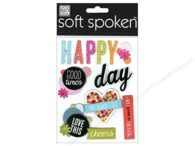 HAPPY DAY Good Times Love Life Cheers Fun Memories Days Exciting MAMBI Stickers