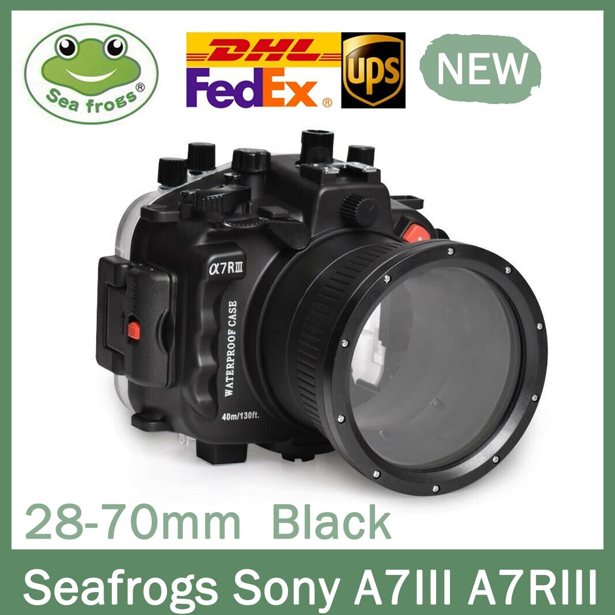 Sea Frogs Sony A7 Ii Underwater Housing Seafrogs 40m/130ft