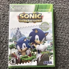 Sonic Generations (Platinum Hits) Microsoft Xbox 360 (Factory Sealed) 2011 NEW