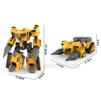 MINIFORCE X MAXBOT Yellow Ranger Transforming Robot Drill Machine