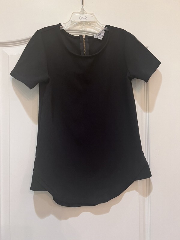 bar lll top blouse size XXS black