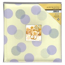 Album fotografico foto vari formati 50° Matrimonio 20 fogli 24x24 - Elena Silver