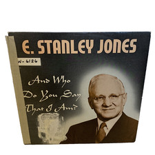 E. Stanley Jones And Who Do You Say That I Am? (Vinyl) Word W-6126-LP VG+ LP